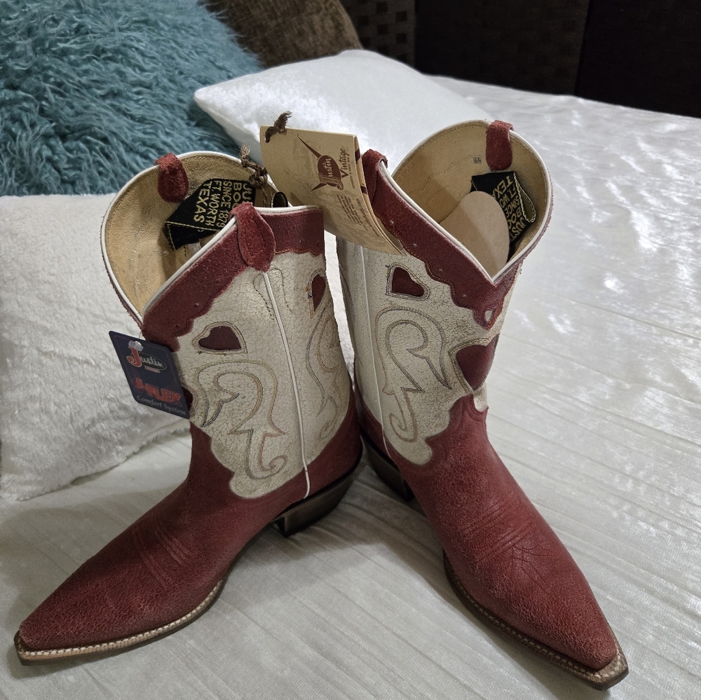 Brand New Womens Justin Boots! Size 8 Tags Still On!! - Picture 2 of 12